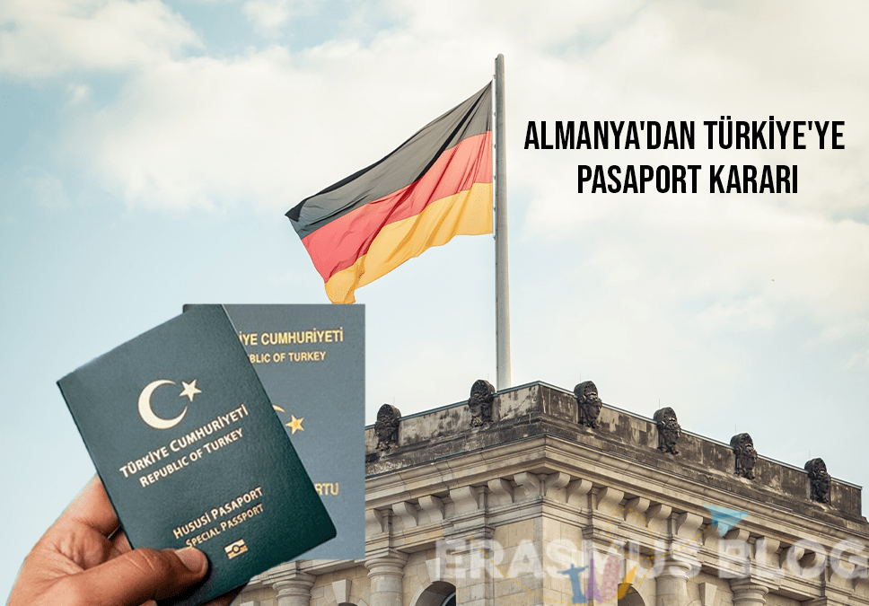 Almanya'dan Türkiye'ye Pasaport Kararı